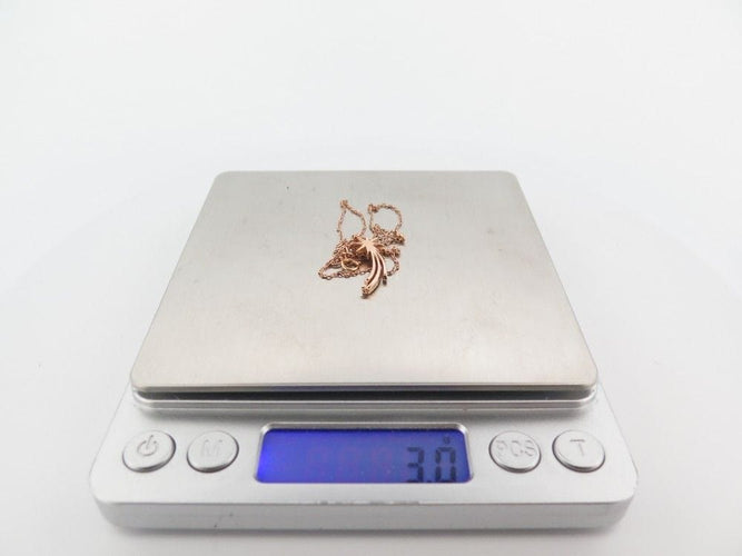 Collier collier DJULA etoile filante 40 a 43 cm en or rose 18k & diamants 58 Facettes 251960