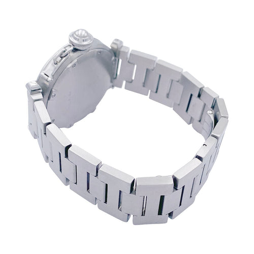 Montre Montre Cartier, "Pasha", en acier sur acier. 58 Facettes 32285