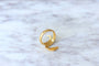 Bague Bague vintage serpent enroulé or jaune 58 Facettes
