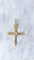 Pendentif Croix régionale Jeannette or jaune 58 Facettes