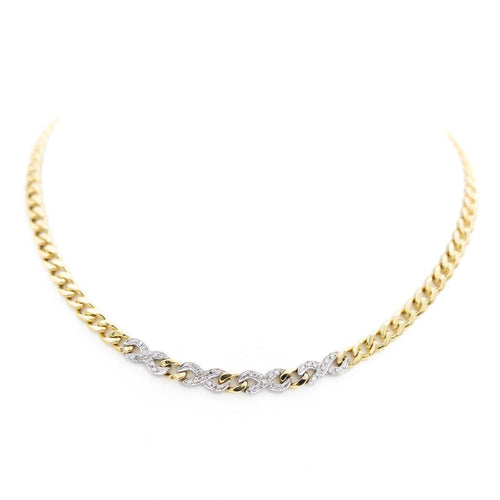 Collier Collier Infini Or jaune Diamant 58 Facettes 1800982CN
