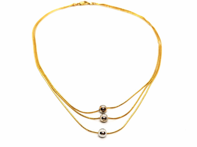 Collier Collier Or jaune 58 Facettes 1628858CN