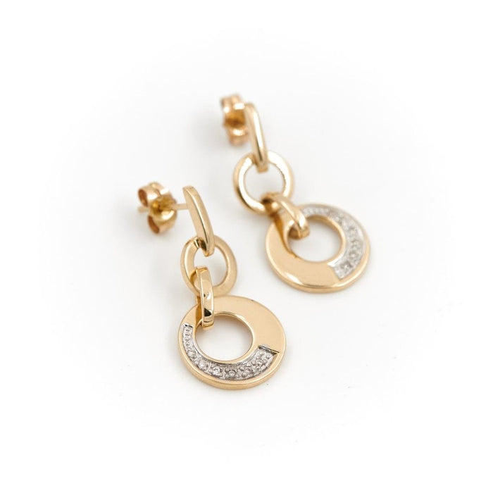 Boucles d'oreilles Boucles d'oreilles Or jaune Diamant 58 Facettes 1720420CN