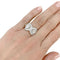 Bague 53 Bague platine et diamants poires. 58 Facettes 32021
