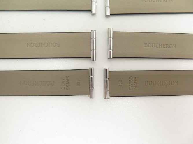 Montre montre BOUCHERON reflet acier diamants 32 mm quartz  + 11 bracelets 58 Facettes 254582