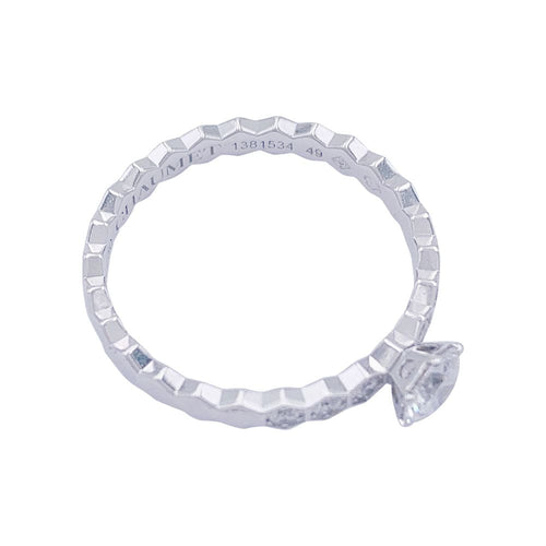 Bague 49 Bague Chaumet, "Solitaire Bee my Love", or blanc, diamants. 58 Facettes 32380