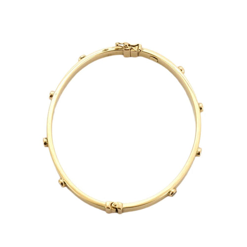 Bracelet Bracelet "VY" Or jaune Zircons 58 Facettes BO/230078