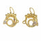 Boucles d'oreilles Boucles d'oreilles serpent, diamants 58 Facettes 23009-0036