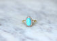 Bague Bague marguerite turquoise diamants 58 Facettes