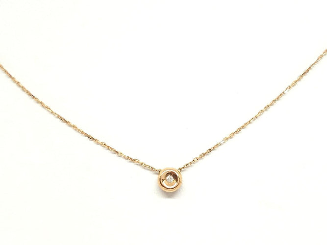 Collier Collier Or rose Diamant 58 Facettes 579066RV