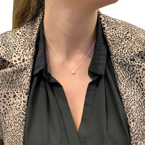 Collier Collier Tiffany&Co. "Lucida" en platine, diamant. 58 Facettes 31161