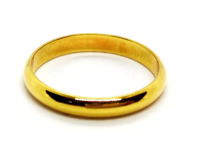 Bague 55 Bague Alliance Or jaune 58 Facettes 1178323CD