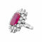 Bague 53 Bague Rubis Birman Non Chauffée et Diamants 58 Facettes 61100139