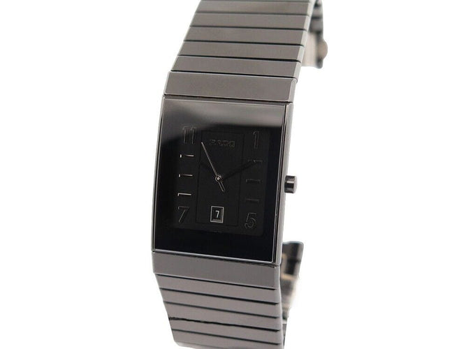 Montre montre RADO diastar 152.0347.3 en ceramique noire 32mm quartz 58 Facettes 253025