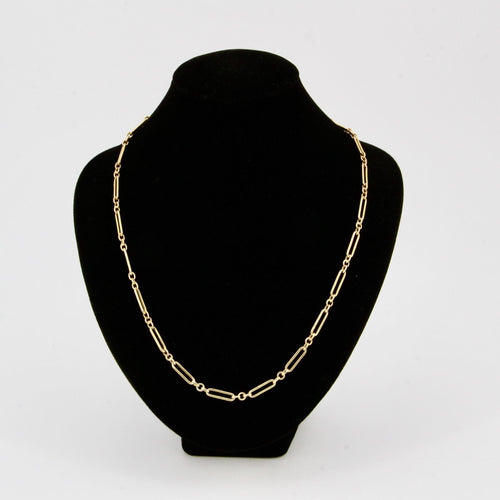 Collier Chaine ancienne maille baton 58 Facettes 21-585