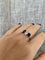 Bague 55 Bague Saphir Diamant 58 Facettes