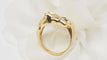 Bague 53 Bague Tête de cheval en or jaune et diamants 58 Facettes 32503