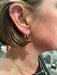 Boucles d'oreilles CRÉOLES ANCIENNES 58 Facettes 059101