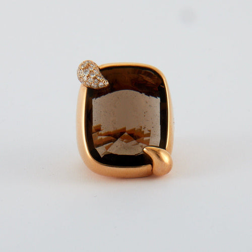 Bague 52 POMELLATO - Bague Ritratto Quartz fumé 58 Facettes