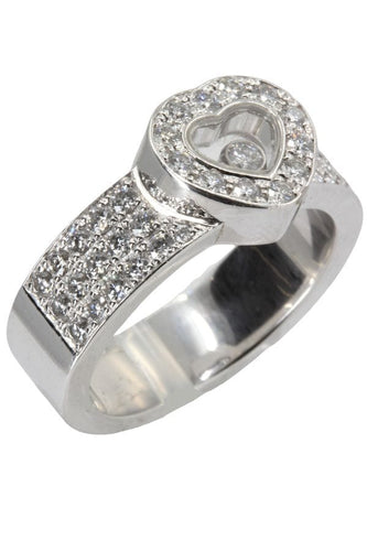 Bague BAGUE CHOPARD "HAPPY DIAMONDS" 58 Facettes 041211