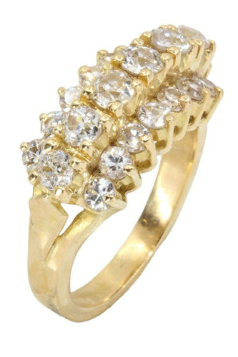 Bague BAGUE JARRETIÈRE DIAMANTS 58 Facettes 054071