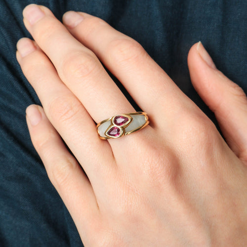 Bague MAUBOUSSIN bague NADIA rubis et nacre 58 Facettes 438