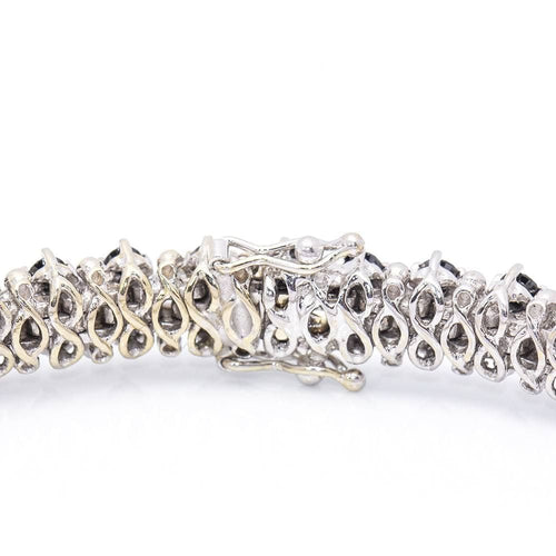 Bracelet Bracelet Nuit en Diamants et Or Blanc 58 Facettes D359943LF