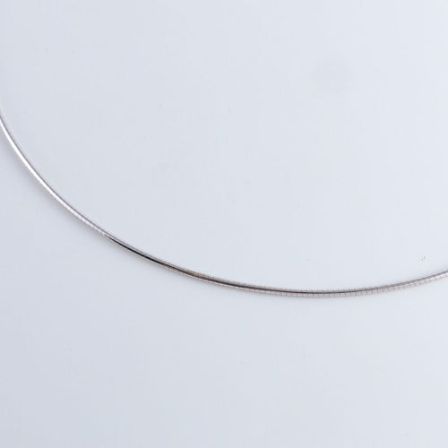 Collier Tour de cou or blanc 58 Facettes JE30