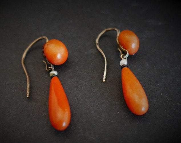 Boucles d'oreilles Pendants d'Oreilles Corail 58 Facettes 777209