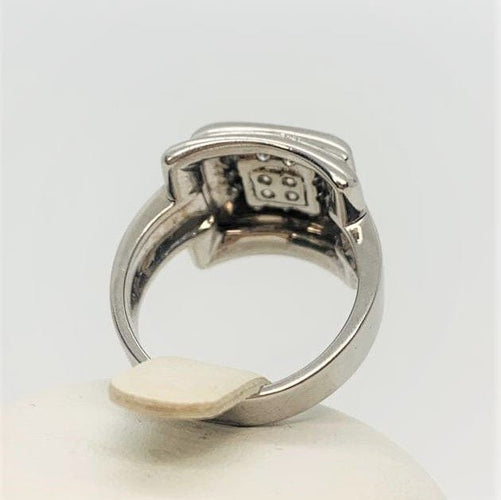 Bague Bague Or Blanc, Diamants 58 Facettes 20400000496/LC