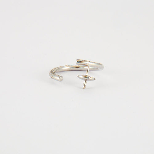 Boucles d'oreilles Boucles d'oreilles en Or blanc & diamants 58 Facettes