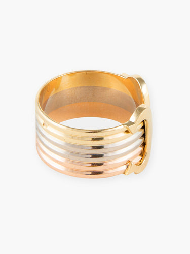 Bague 54 Bague "Double C" de Cartier 58 Facettes