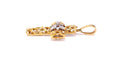 Pendentif Croix ajourée or blanc et diamants 58 Facettes RA-584.1