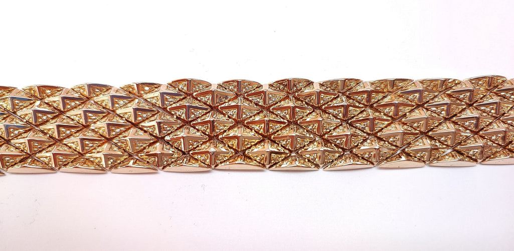 Bracelet Bracelet manchette en Or jaune 58 Facettes RA-695/1