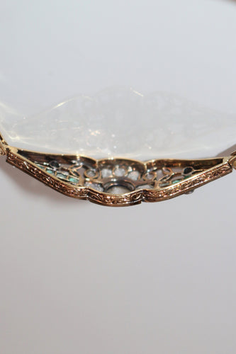 Bracelet Bracelet diamants et émeraudes 58 Facettes 520