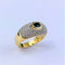 Bague 54 Bague Jonc Saphir Cabochon & Diamant 58 Facettes 20400000542