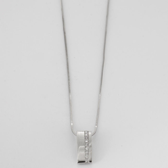 Collier Collier pendentif géométrique Diamants 58 Facettes EL2-03
