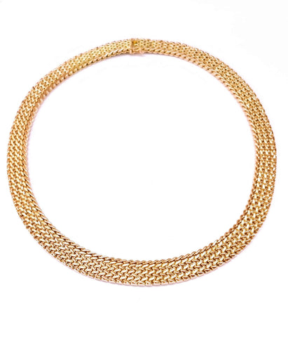 Collier Collier plat en or jaune 58 Facettes RA-543/1