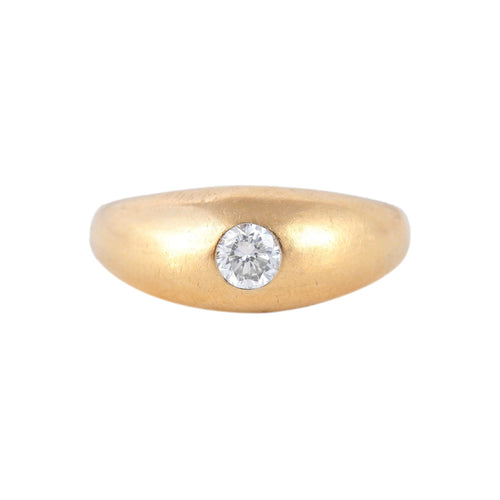 Bague 58 Bague Jonc anglais Diamant 58 Facettes