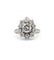 Bague 54 / Blanc/Gris / Or 750 Bague Marguerite Diamants 58 Facettes 220476R