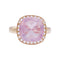 Bague 58 Bague Poiray, "Filles Antik", or rose, quartz rose, diamants. 58 Facettes 33124