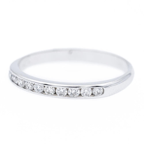 Bague 51 Bague Alliance Or blanc Diamant 58 Facettes 2283246CN