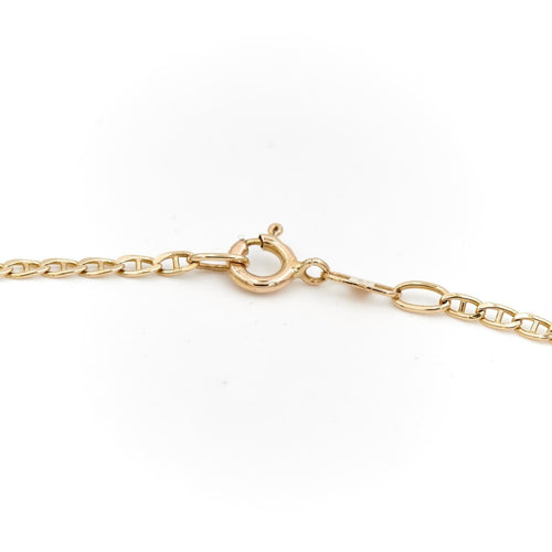 Collier Collier Maille forçat Or jaune 58 Facettes 1654242CN