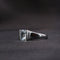 Bague Bague rectangulaire aigue-marine 58 Facettes
