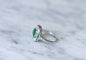 Bague Bague Art Déco émeraude, diamants 58 Facettes
