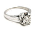 Bague 52.5 Bague Solitaire Platine Diamant 58 Facettes 1747042CN