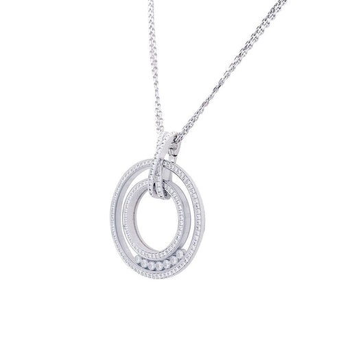 Collier Collier Chopard, "Happy Diamonds", or blanc, diamants. 58 Facettes 32622