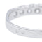 Bague 55.5 Bague Demi alliance Or blanc Diamant 58 Facettes 2090638CN