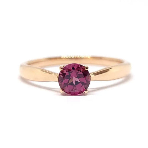 Bague Bague rhodolite or rose 58 Facettes