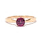 Bague Bague rhodolite or rose 58 Facettes